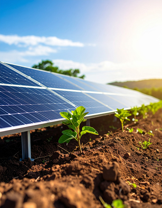 Agrivoltaics system showcasing the future of sustainable farming Alternative Investments